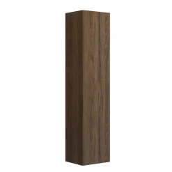 DELTA HØJSKAB VENSTREHÆNGSLET BRUN EG 40 X 176 CM|Scanbad