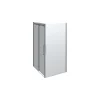 DELUXE SKYDEDØR KROM/KLAR 120 X 200 X 100 CM|Scanbad Clearance