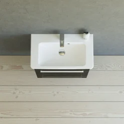 MULTO LOTTO BADMØBEL SORT MED METALSKUFFER 65 CM|Scanbad Sale