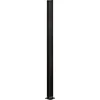 SYSTEMHEGN STOLPE SORT ALUMINIUM 5 X 95 X 5 X 5 CM|Skagen