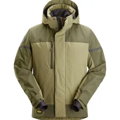 1112 VINTERJAKKE STR. XXL KHAKI|Snickers Workwear New