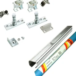 KG 40 63-120 CM SKYDEDØRSBESLAG ELGALVANISERET 40 KG|Svalk Hot