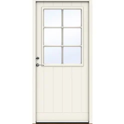 ADVANCE-LINE CLASSIC BRAHMS ECO FACADEDØR 77 X 948 X 2115 MM V HVID|Swedoor Best