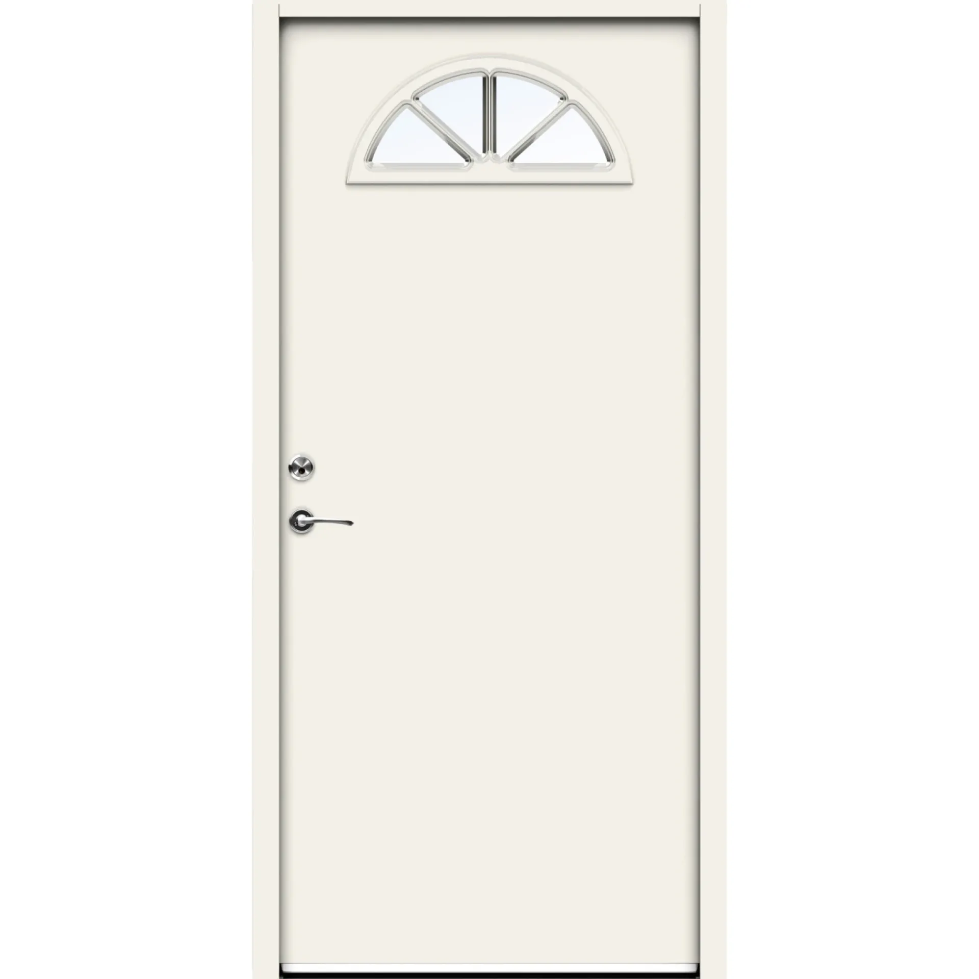 ADVANCE-LINE CLASSIC BERLIOZ ECO FACADEDØR 77 X 948 X 2115 MM V HVID|Swedoor Best