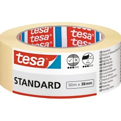 STANDARD 5088 MALERTAPE 38 MM X 50 M LYS GUL|Tesa