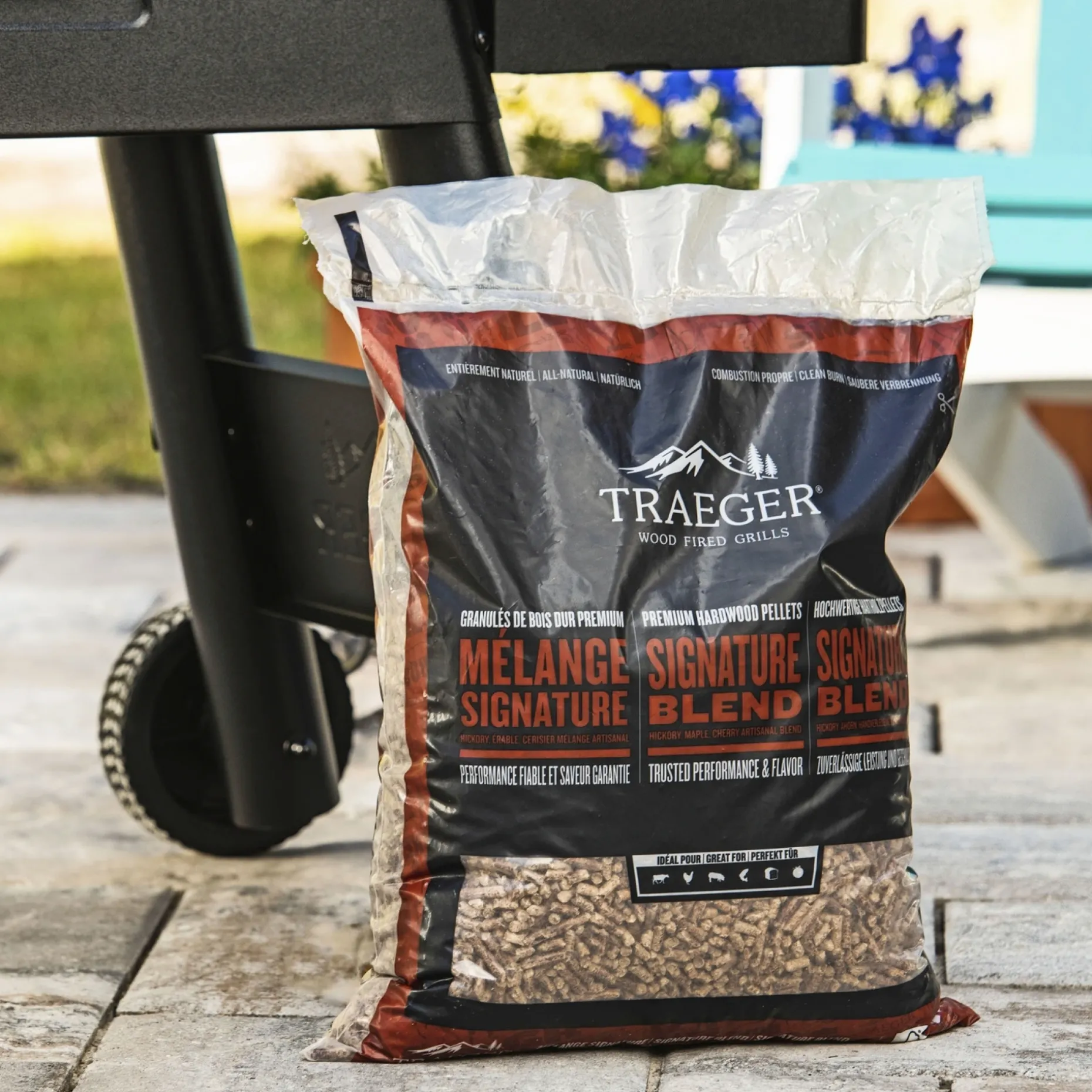 TRAEGER SIGNATURE TRÆPILLER TIL GRILL 9 KG