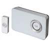 DESIGN BATTERI DØRKLOKKE HVID|Trend Clearance