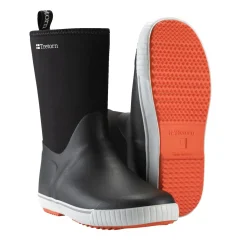 LEISURE 472802 WINGS NEO GUMMISTØVLE SORT 39|Tretorn