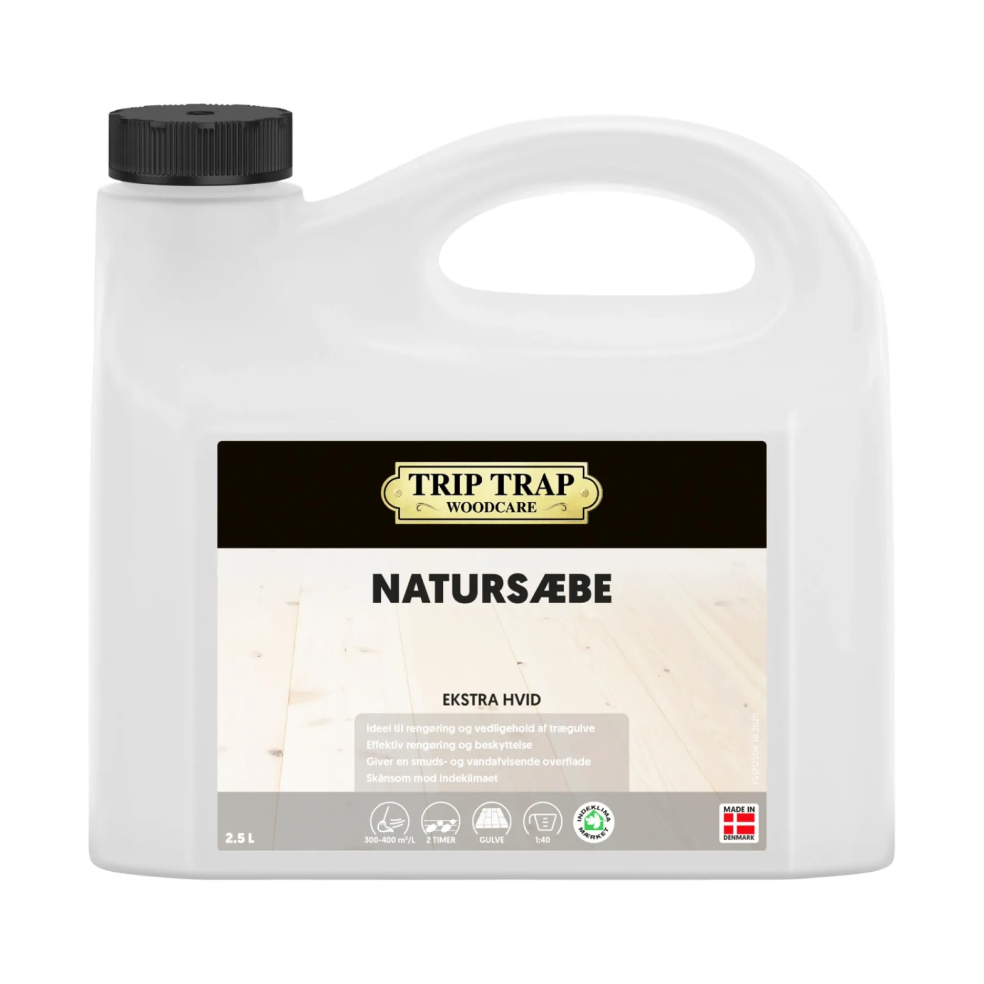 NATUR SÆBE 2,5 L EKSTRA HVID|Trip Trap New