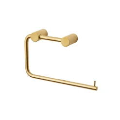 M/SKRUER TOILETPAPIRHOLDER BØRSTET MESSING|VASSO New
