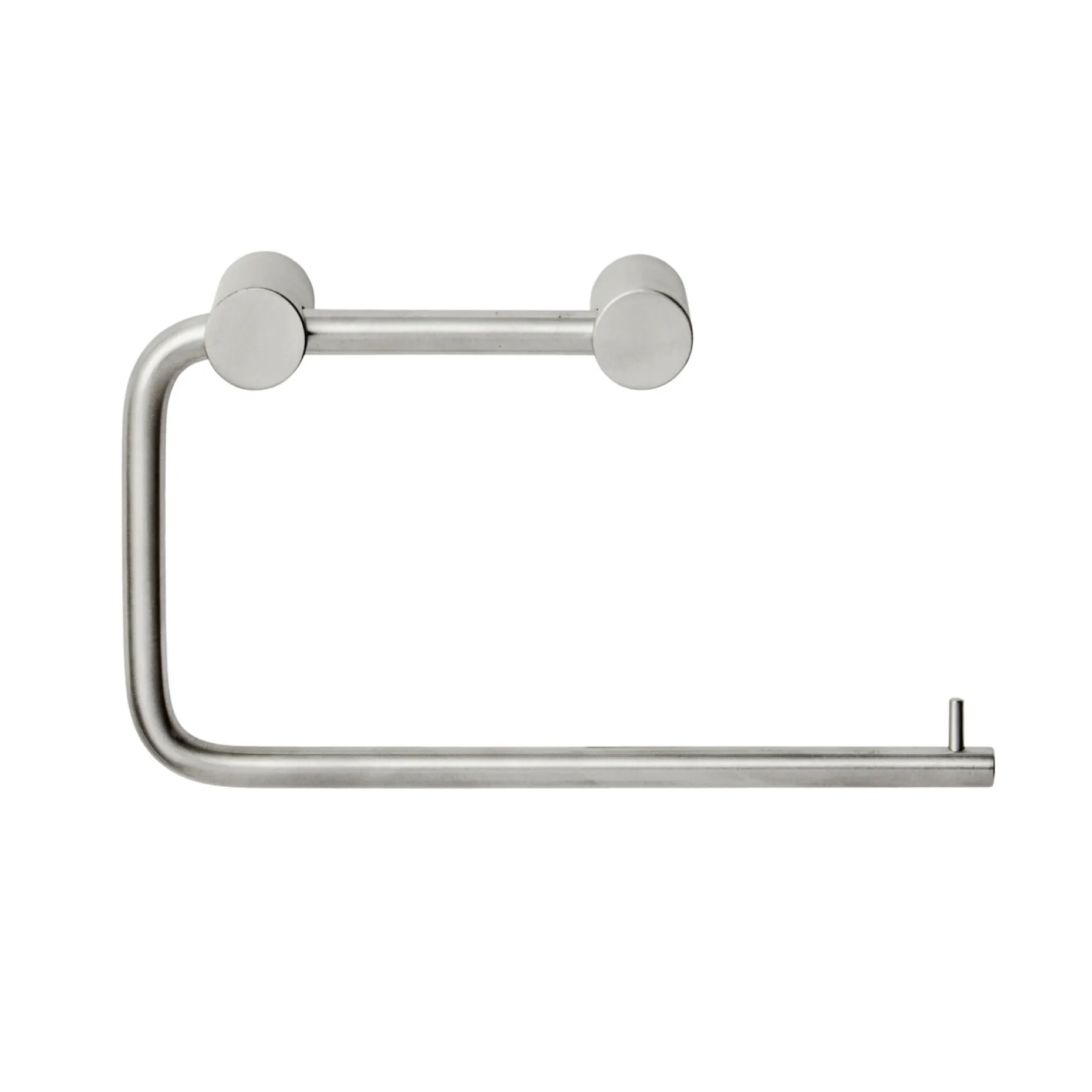 VASSO M/SKRUER TOILETPAPIRHOLDER RUSTFRIT STÅL