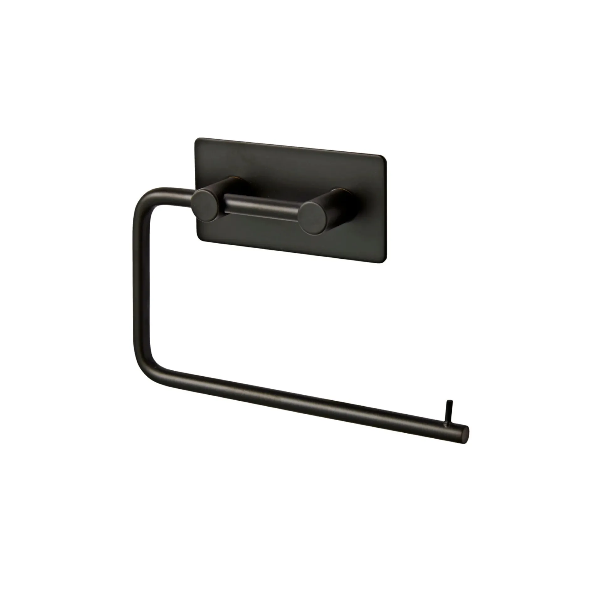 RH14 TOILETPAPIRHOLDER MAT SORT|VASSO New