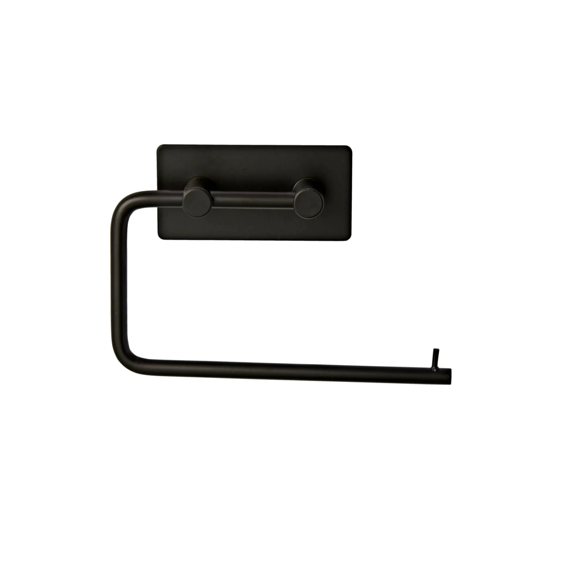 RH14 TOILETPAPIRHOLDER MAT SORT|VASSO New