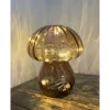 MUSHROOM GLAS LAMPE|Veli Line Clearance