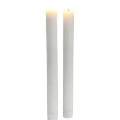 2-PAK HVIDE 25 CM LED KRONELYS|Veli Line Clearance