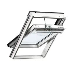 INTEGRA SOLCELLE VIPPEVINDUE HVIDMALET TRÆ 78 X 140 CM GGL MK08 206830|Velux Sale