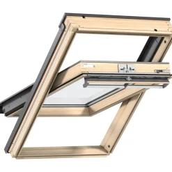 VIPPEVINDUE HVIDMALET TRÆ 78 X 140 CM GGL MK08 2068|Velux Online