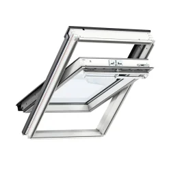 VIPPEVINDUE HVIDMALET TRÆ 55 X 78 CM GGL CK02 2068|Velux Clearance