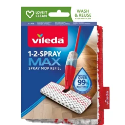 1-2 SPRAY MAX REFIL VÅDMOPPE H:24CMXD:2,5CMXB:15,6CM I PAKKEN|Vileda Sale