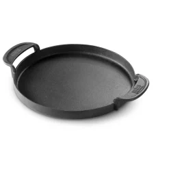 GBS GOURMET BBQ SYSTEM STØBEJERNSPANDE PORCELÆNSEMALJERET STØBEJERN|Weber New