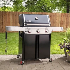 GENESIS E-315 GASGRILL SORT|Weber New