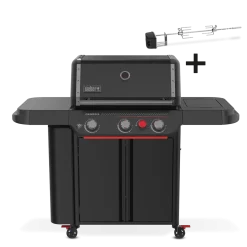 GENESIS E-330R STEALTH GASGRILL MAT SORT|Weber Clearance