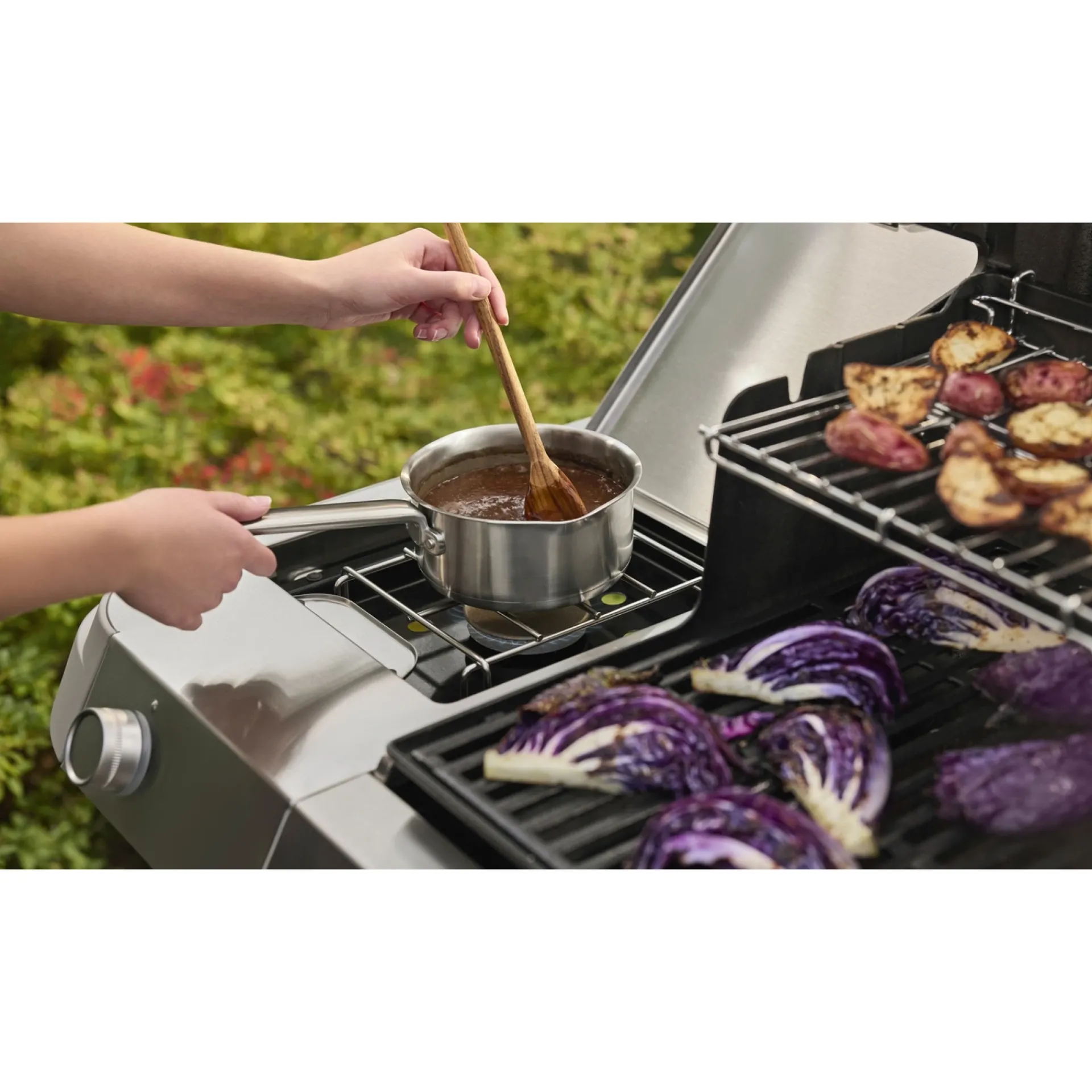 GENESIS SP-335W GASGRILL STÅL|Weber Discount