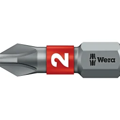 851/1 BTZ, 2X25 BITS PH2 10 STK PR PK|Wera