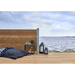 TREND V-PROFIL HEGNSFAG THERMOBEHANDLET GRAN 189.30 X 90 CM|Wimex
