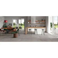 CONTEMPORARY GREY SOKKELFLISE 7X60 GRÅ|XL-BYG New