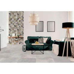 CONTEMPORARY LIGHT GREY GULVFLISE 81X81 LYS GRÅ|XL-BYG Best