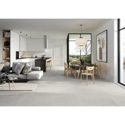 LAGOM WHITE GULVFLISE 90X90 LYS GRÅ|XL-BYG Sale