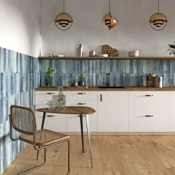 LIVING BLUE VÆGFLISE 31X62 BLÅ|XL-BYG Outlet