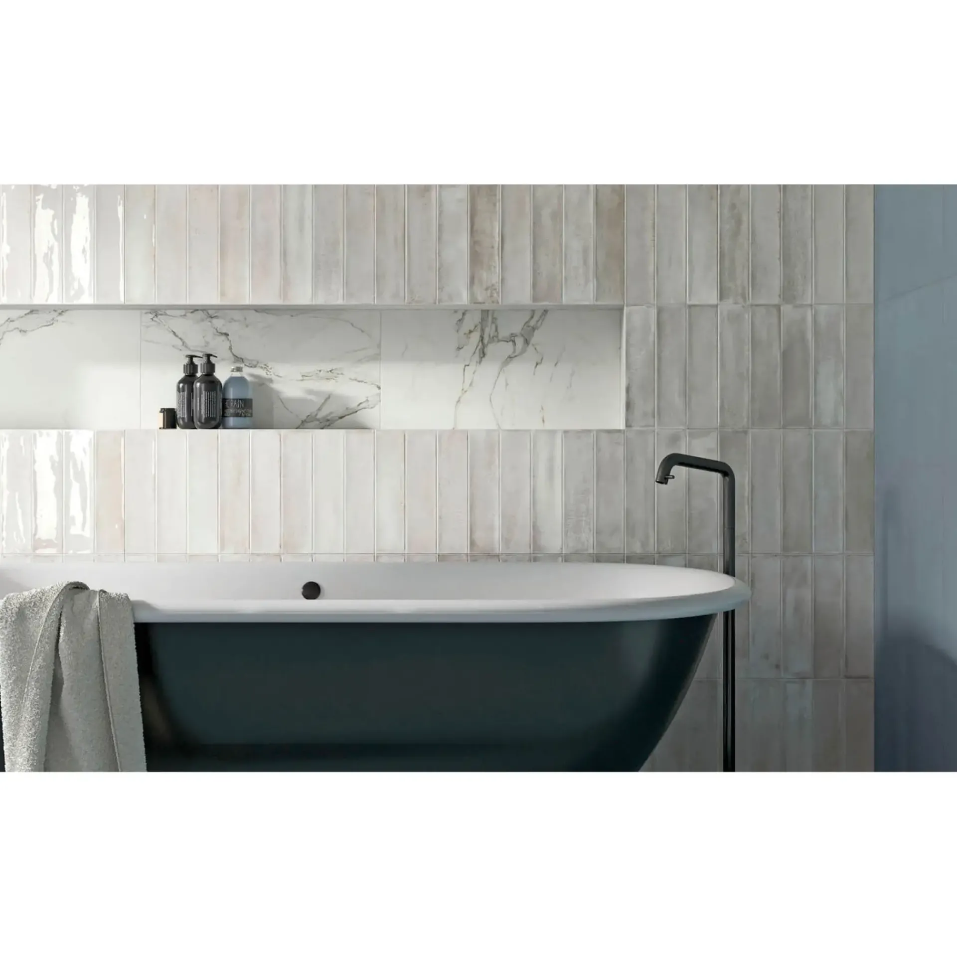 LIVING WHITE VÆGFLISE 31X62 HVID|XL-BYG Online